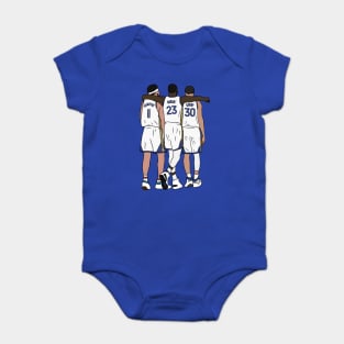 Klay, Draymond & Steph Baby Bodysuit